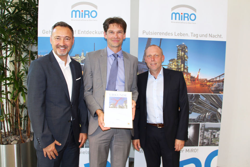 MiRO Karlsruhe: Urkundenverleihung